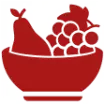 Piktogramm für TCM- Ernährungstherapie/ Ernährungsberatung